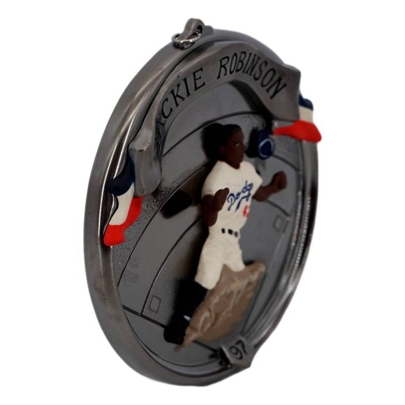Hallmark Keepsake Ornament Jackie Robinson Baseball Heroes Collector Series - Picture 5 of 9